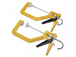 Roughneck TurboClamp One-Handed Speed Clamp 150mm (6in) (Twin Pack) £12.99